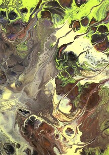 抽象艺术流体纹理图案