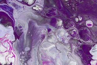 梦幻紫色流体艺术纹理