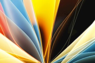 绚丽多彩的抽象几何图案