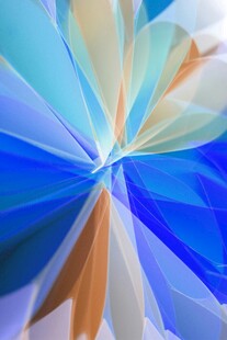 绚丽多彩几何抽象背景图