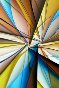 多彩几何抽象图案背景