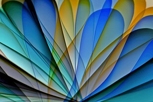 绚丽多彩抽象几何图案