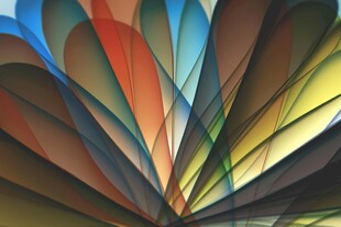 多彩抽象几何图案背景