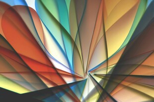 多彩抽象几何图案