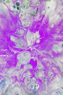 梦幻紫色流体纹理图案