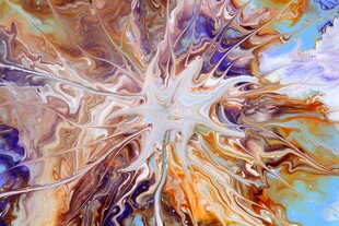 梦幻抽象艺术纹理图案