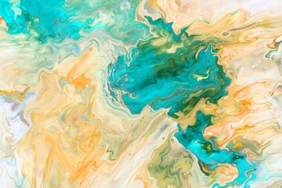 抽象水彩艺术纹理画面