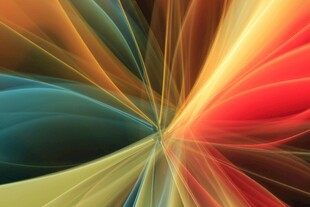 绚丽多彩抽象分形图案