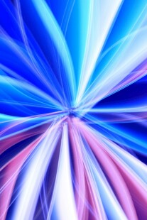 炫彩放射状抽象背景图案