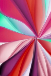 绚丽多彩的抽象几何图案