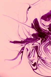 梦幻紫色水墨抽象纹理