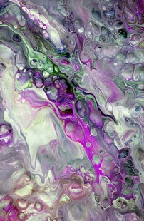 梦幻多彩流体艺术纹理