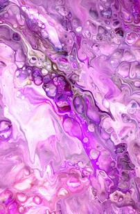 梦幻紫色流体艺术纹理