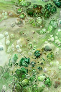 晶莹绿宝石般的微观世界