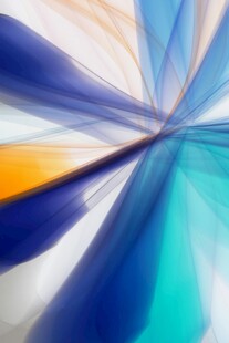 绚丽多彩抽象几何线条图