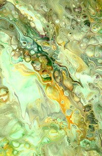 抽象梦幻流体艺术画面