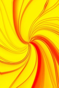 绚丽黄红 变旋涡纹理