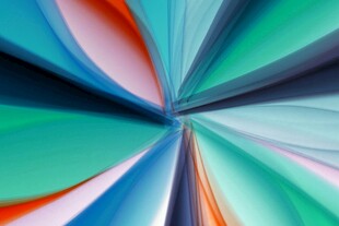 多彩几何抽象图案背景