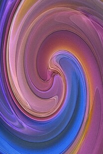 绚丽多彩的抽象螺旋图案