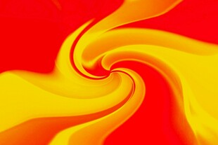 绚丽红黄旋涡背景图案