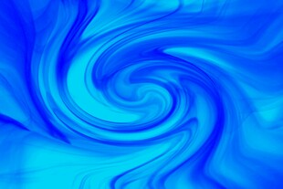 蓝色漩涡抽象艺术图案