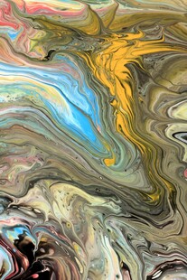 抽象流体艺术纹理图案