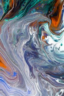 抽象流体艺术图案