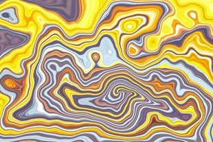 抽象多彩流体艺术图案