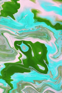 梦幻多彩流体艺术纹理