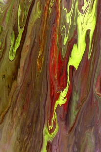 抽象色彩流动纹理图案