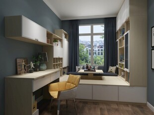 简约风书房尽显舒适静谧