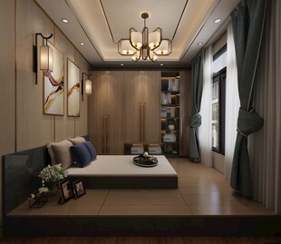 现代简约风温馨客厅一角