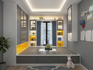 现代简约风客厅室内设计