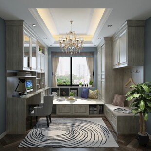 现代简约风客厅室内设计