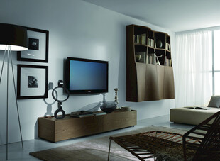 现代简约风客厅家居布置