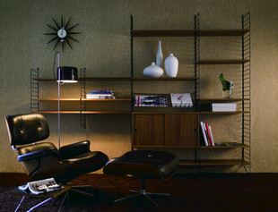 现代简约风格书房一角