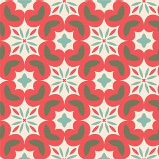 复古几何花纹图案设计