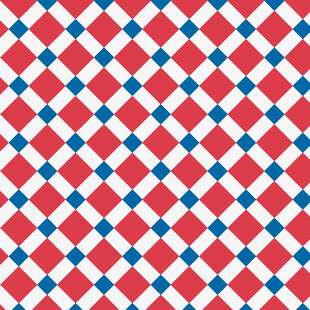 红蓝格纹几何图案背景
