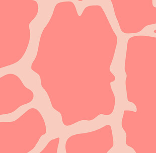 粉色长颈鹿纹图案背景