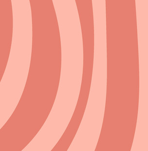 粉色波浪条纹背景图案