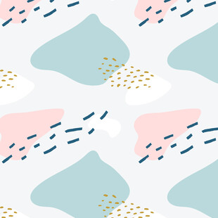 清新几何图案背景纹理