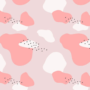 粉色抽象斑点背景图案