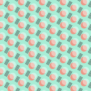 清新桃子图案背景纹理