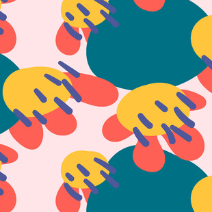 抽象多彩几何图案背景