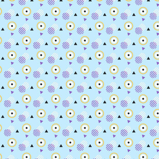 蓝紫色小花图案背景