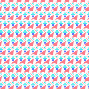 多彩几何图案背景纹理