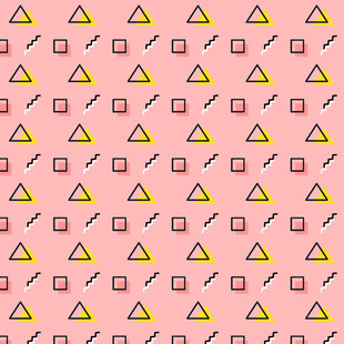 几何图案粉色背景纹理