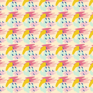 多彩香蕉图案背景