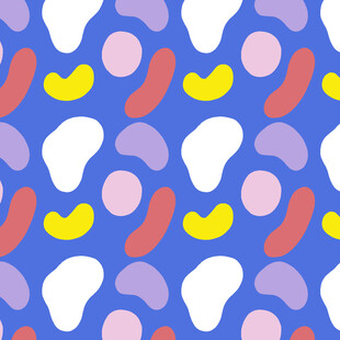 多彩几何图案无缝背景