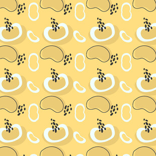 黄色香蕉图案背景纹理